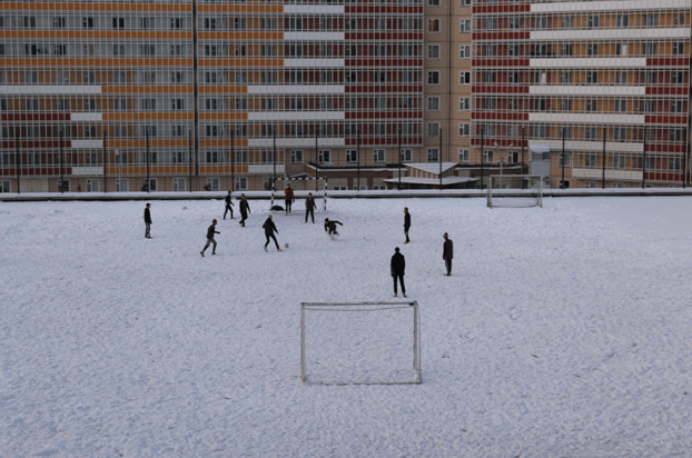 Il reste quelques adeptes du football vrai® qui ne jouent pas en salle | © Adrien Morvan / Footballski