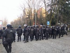 Forces de police veciti derbi