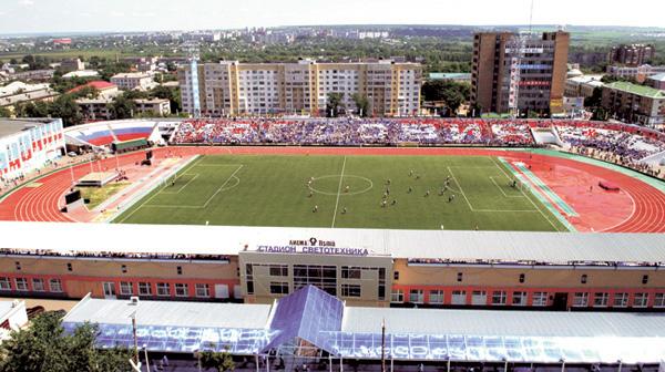 L'ancien stade Svetotekhnika © Site officiel du Mordovia