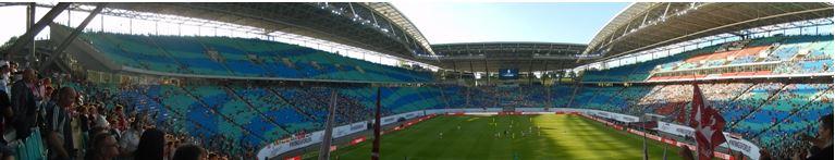 Panorama de l'ex-Zentralstadion pendant la rencontre | © Julien Duez/Footballski