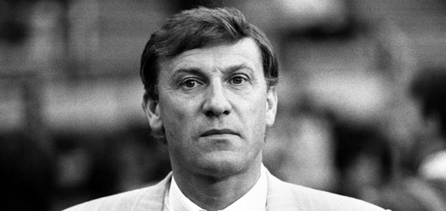Eduard "Ede" Geyer, dernier sélectionneur de la RDA le 12 septembre 1990 à Bruxelles | © DPA