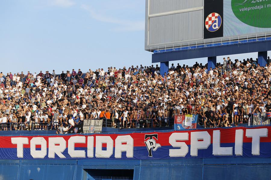 Hajduk, Torcida, football croate
